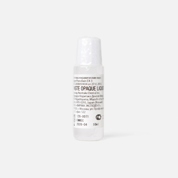 Жидкость для пасты-опака Noritake EX-3 Paste Opaque Liquid (10 мл) фото 1